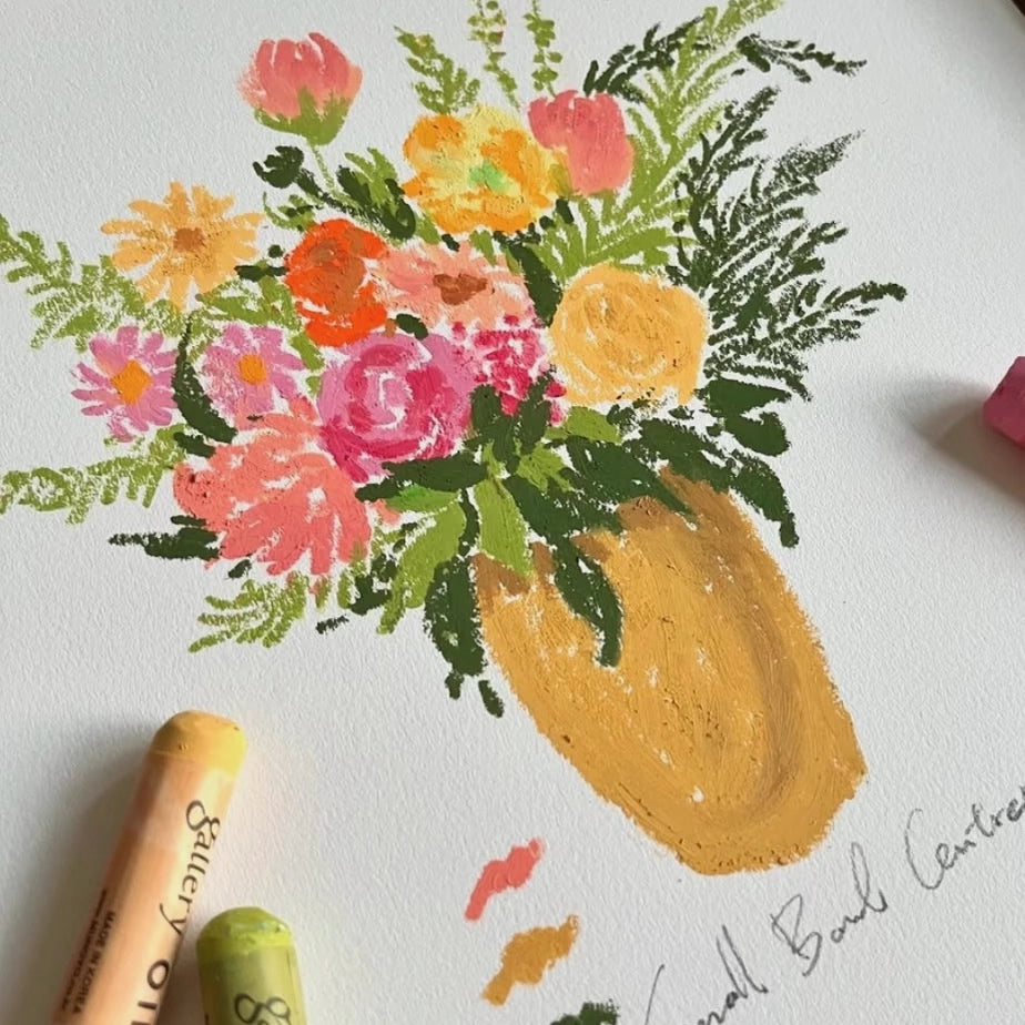 Varden Ultra -Soft Rich oil Pastels Set，Macaron 36 Colors