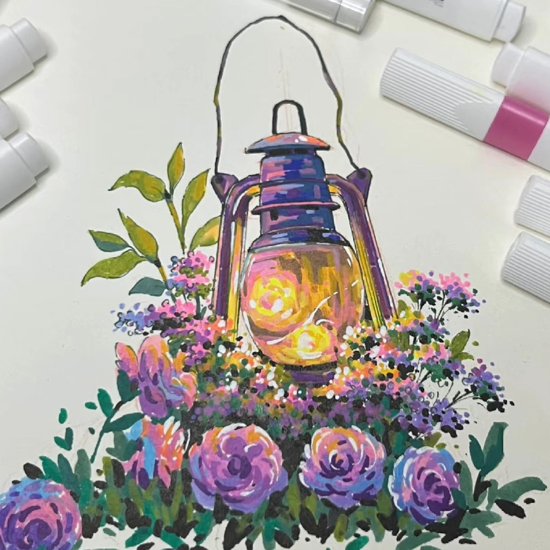 Varden Ultra-Vibrant Rich Dual-Tip Markers, 24 Colors