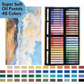 Varden Ultra -Soft Rich oil Pastels Set，48 Colors