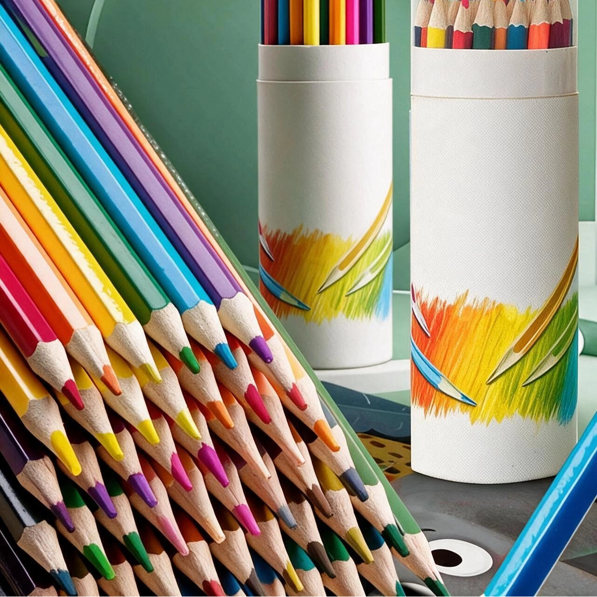 Varden Ulrta-Smooth Rich Colored Pencils, 36 Colors