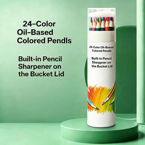 Varden Ulrta-Smooth Rich Colored Pencils, 24 Colors