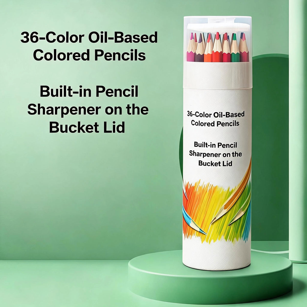 Varden Ulrta-Smooth Rich Colored Pencils, 36 Colors